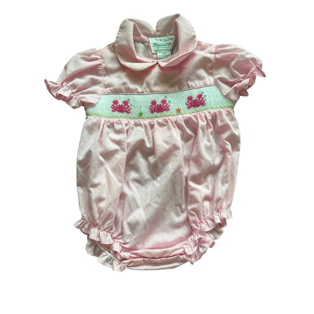Princess Lib smocked crab bubble 12m